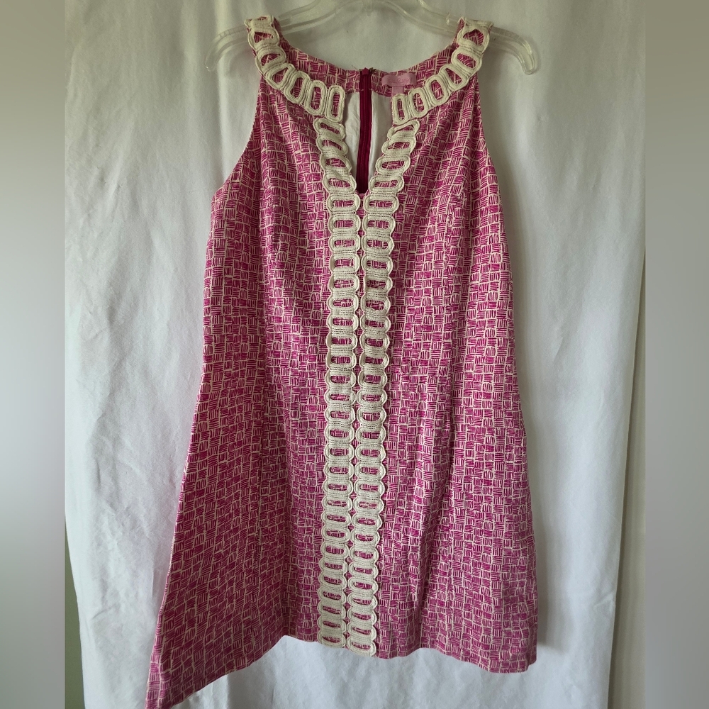 Lilly Pulitzer Lilly All Over Dress Sz 12 $38